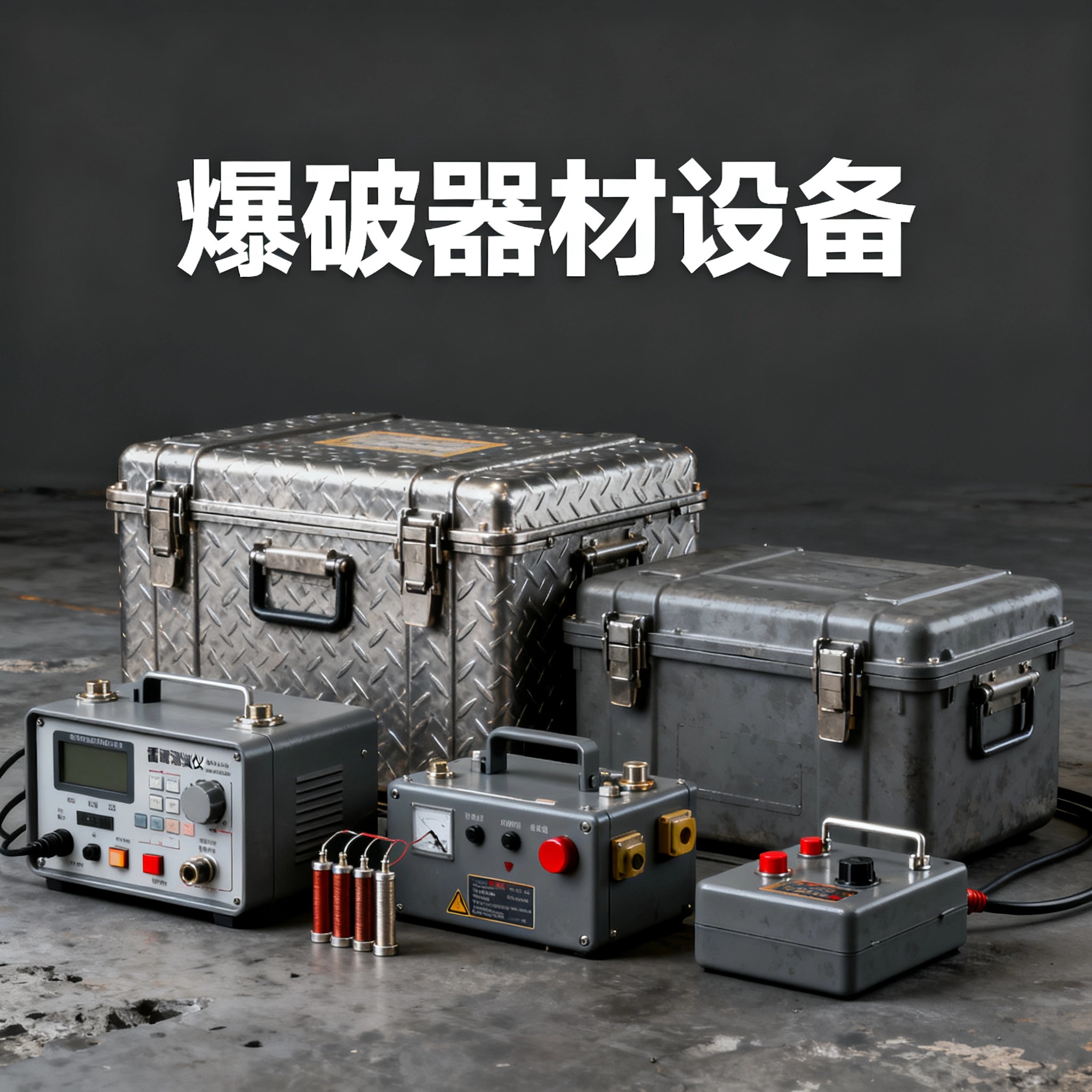 公坡镇爆破工程师的“兵器库”：常用器材一册通